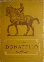 kniha Donatello [Obrazová monografie, Nakl. čs. výtvarných umělců 1956