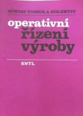 kniha Operativní řízení výroby, SNTL 1990