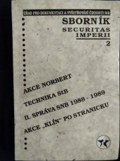kniha Securitas imperii sborník k problematice bezpečnostních služeb, Themis 1994