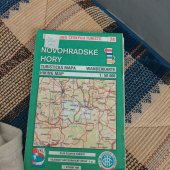 kniha Novohradské hory turistická mapa 1:50 000, Klub českých turistů 2001