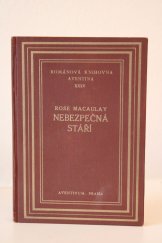 kniha Nebezpečná stáří román, Aventinum 1926