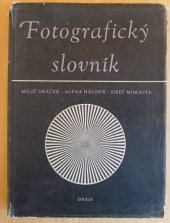 kniha Fotografický slovník, Orbis 1955