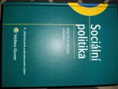 kniha Sociální politika materiály k seminářům, Vysoká škola ekonomická, Národohospodářská fakulta 1995