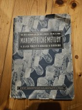 kniha Manometrické metody a jejich použití v biologii a biochemii, SZdN 1954