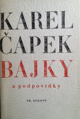 kniha Bajky a podpovídky, Fr. Borový 1946