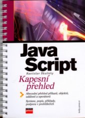 kniha JavaScript kapesní přehled, CPress 2005