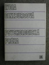 kniha Psychologická próza, Odeon 1982