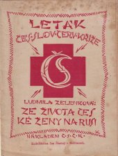 kniha Ze života české ženy na Rusi, Čs. červený kříž 1920