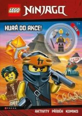kniha LEGO Ninjago Hurá do akce! - aktivity, příběh, komiks, CPress 2019