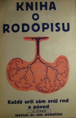 kniha Kniha o rodopisu Praktické uvedení do rodopisu s přílohou o obecních kronikách, F. Obzina 1939