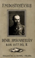 kniha Deník spisovatelův za rok 1877 2., Kvasnička a Hampl 1927