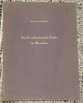 kniha Soziale und antisoziale Triebe im Menschen, Philosophisch Anthroposophischer Verlag am Goetheanum Dornach 1942