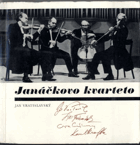 kniha Janáčkovo kvarteto, Supraphon 1975