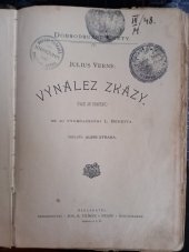 kniha Vynález zkázy, Jos. R. Vilímek 