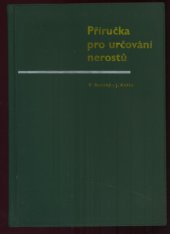 kniha Příručka pro určování nerostů, Československá akademie věd 1961