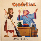kniha Cendrillon Maxi-Relief, Artia 1990