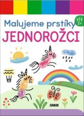 kniha Malujeme prstíky Jednorožci, Junior 2024