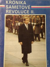 kniha Kronika sametové revoluce II., Československá tisková kancelář 1989