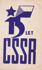 kniha 15 let ČSSR, Grafia 1960