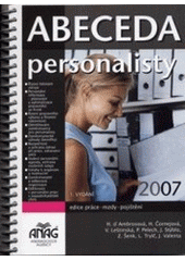 kniha Abeceda personalisty, Anag 2007