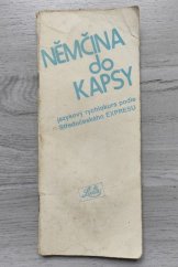 kniha Němčina do kapsy jazykový rychlokurs podle Středočeského Expresu, Atelier 1990