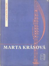 kniha Marta Krásová ze života velké pěvkyně, Panton 1960