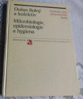 kniha Mikrobiologie, epidemiologie a hygiena, Avicenum 1981