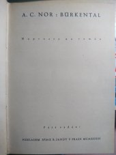 kniha Bürkental naprosto ne román, Sfinx, Bohumil Janda 1933