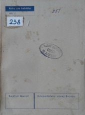 kniha Hospodářský vývoj Evropy, Státní nakladatelství 1931