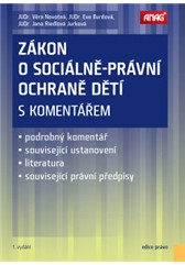 kniha Zákon o sociálně-právní ochraně dětí s komentářem, Anag 2014