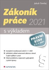 kniha Zákoník práce 2021 s výkladem, Grada 2021