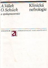 kniha Klinická nefrologie, Avicenum 1989