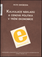 kniha Kalkulace nákladů a cenová politika v tržní ekonomice, Linde 1992
