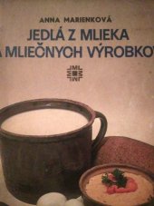 kniha Jedlá z mlieka a mliečnych výrobkov, Osveta 1977