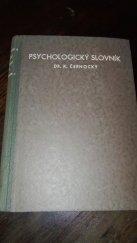 kniha Psychologický slovník, J. Těšík 1947