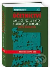 kniha Účetnictví akvizicí, fúzí a jiných vlastnických transakcí (vyšší účetnictví), BOVA POLYGON 2009