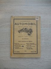 kniha Automobil Obsluha, udržování, opravy, předpisy, teorie, praxe, s.n. 1938
