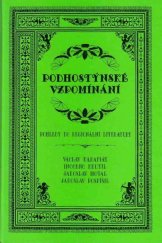 kniha Podhostýnské vzpomínání pohledy do regionální literatury, Lípa 1999