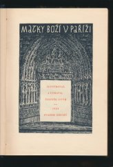 kniha Chrám Matky Boží v Paříži Svazek druhý [Román o dvou dílech]., Julius Albert 1934