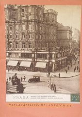 kniha Praha Moderní část, Melantrich 1930