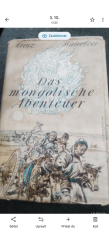kniha Dáš mongolische Abenteuer , R. Piper & Co. 1947