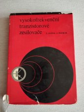 kniha Vysokofrekvenční tranzistorové zesilovače, SNTL 1967