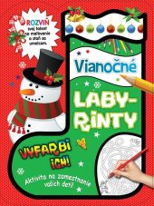 kniha Vianočné labyrinty Rozviň svoj talent na maľovanie a staň sa umelcom., Foni book 2019