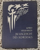 kniha Im Angesicht des Schicksals, Verlag 1928