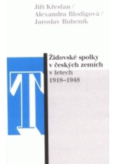 kniha Židovské spolky v českých zemích v letech 1918-1948, Sefer 2001
