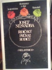 kniha Řidičský průkaz rodičů, Melantrich 1988