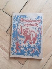 kniha Přírodopisný zápisník, Školní nakladatelství pro Čechy a Moravu 1943
