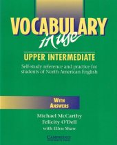 kniha Vocabulary in use - Upper Intermediate (with Answers) Self-srudy reference and practice for students of North American English , Cambridge University Press 1997