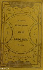 kniha Slepý hudebník, Petr a Tvrdý 1921