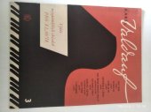 kniha Klavírní album 3 Výběr nejznámějších skladeb, Státní nakladatelství krásné literatury, hudby a umění 1957
